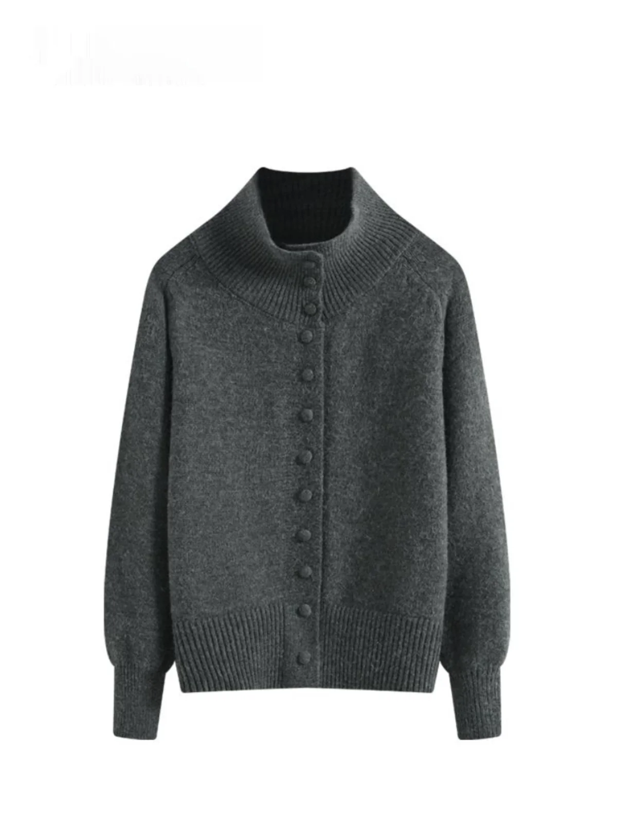 

CaraCLUB plus Size High Ne Long Sve Knitted Sweater Women Spring Conceal Belly Slimming Trendy Top Korean Sle Loose Fit