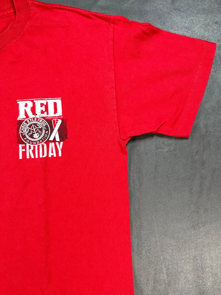 Chris Kyle Frog Foundation Seal Red Friday Shirt Remember Everyone Deployed Med