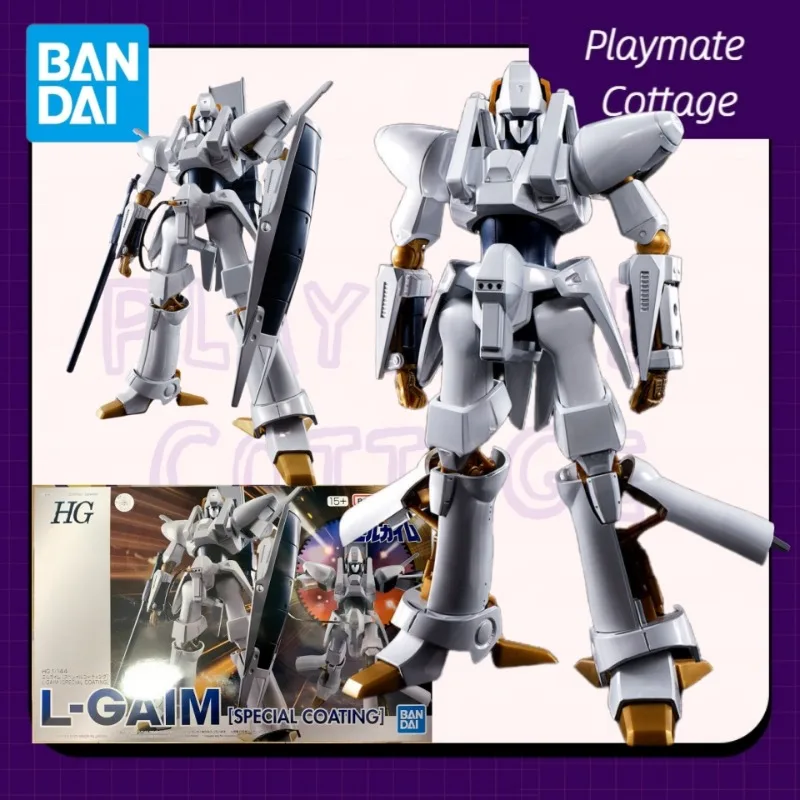 

In-Stock BANDAI Genuine Anime Figure Heavy Metal L-Gaim Assembled Model Joints Movable Toy Collectible Original Box Brand New