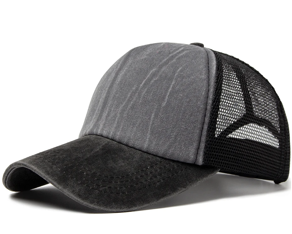 CNC Baseball Cap Männer Trucker Hut Mode Snapback für Frauen Hip Hop Vintage Sommer Visier Mesh Caps männlich y2k lässig im Freien – Detail 1