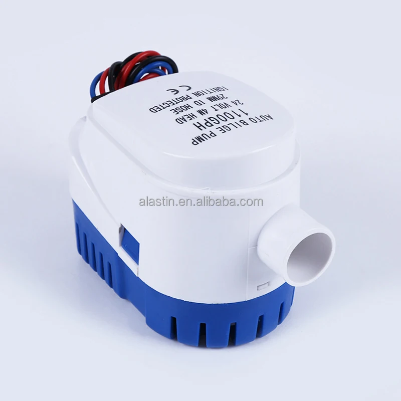 

12V 24V Automatic Submersible Pump 1100GPH Marine Bilge Pump Boat Drainage Bilge Pump