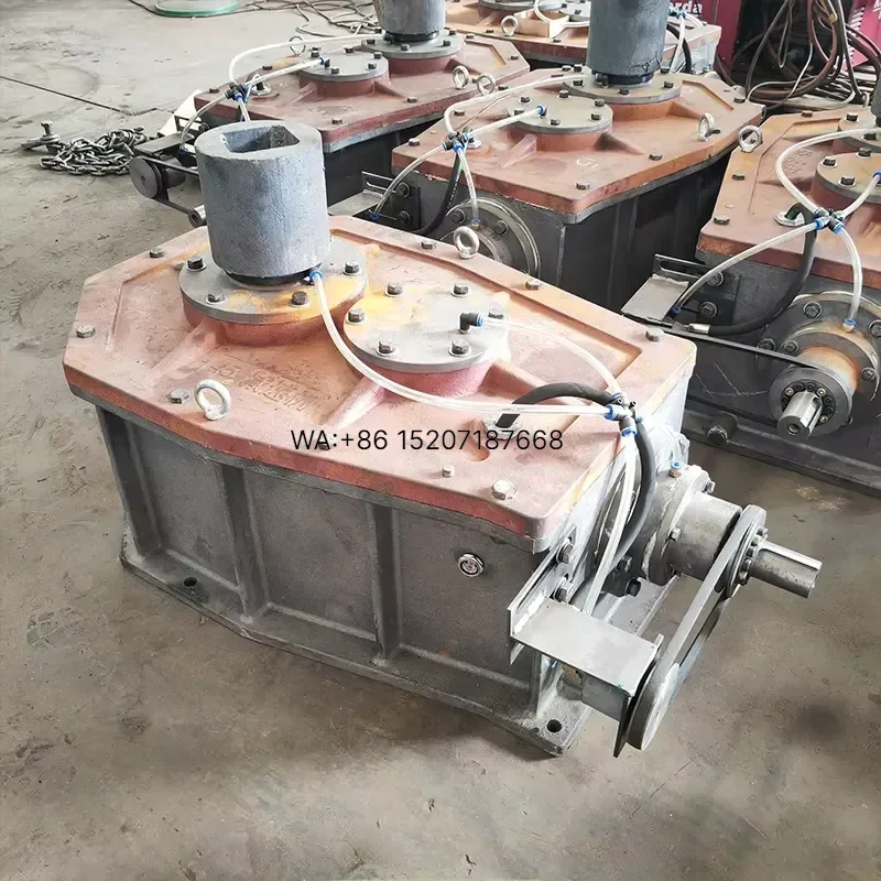 Wmwmnu Wet Pan Mill Spare Parts Gold Stamp Round Gearbox Mineral Ore Grinding Mill Speed Reducer Accessories