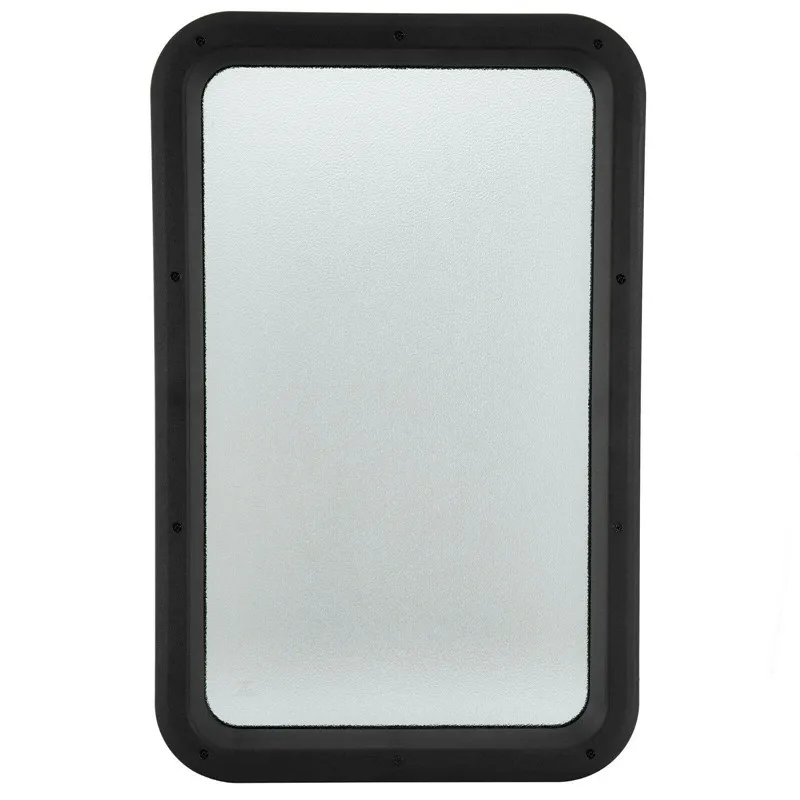 

Intelligent Library RV Entry Door Window With Fiberglass Black Frame For Horse Trailer