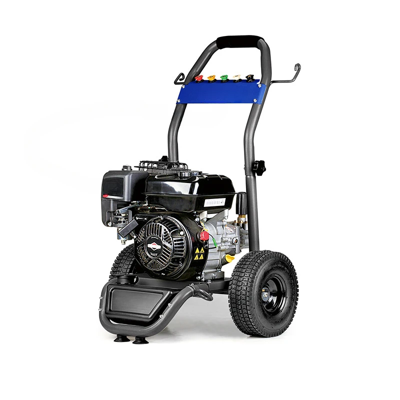 Cold water gasoline high pressure washer No need to plug in Hand push high pressure washer Community sewer