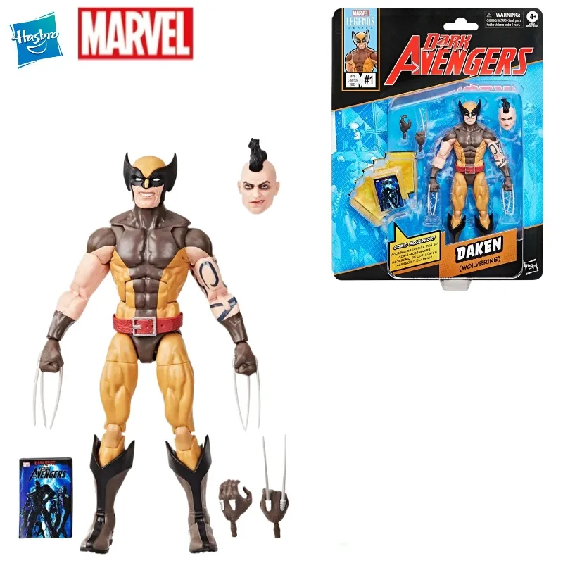 

Новый оригинальный Hasbro Marvel Legends Series Daken Wolverine 15 см, коллекция экшн-фигурок, оригинальные игрушки, модель, орнамент, подарки