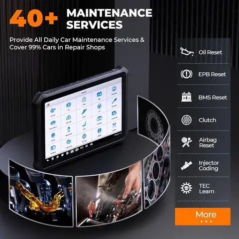 OTOFIX D1 PROS Bidirektionales Scan-Tool Bluetooth-Diagnosetool Aufgerüstet von D1 PRO unterstützt Fiat, Gm Brasilien, Maruti Suzuki