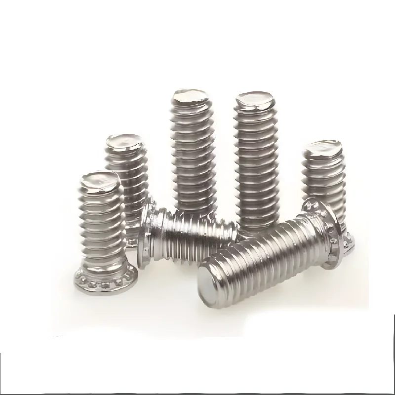1000 Pcs 304 Stainless Steel Self-Clinching Screws FHS-M3/M4/M5/M6/M8 Press-In Rivet Nuts And Bolts for Industrial Use