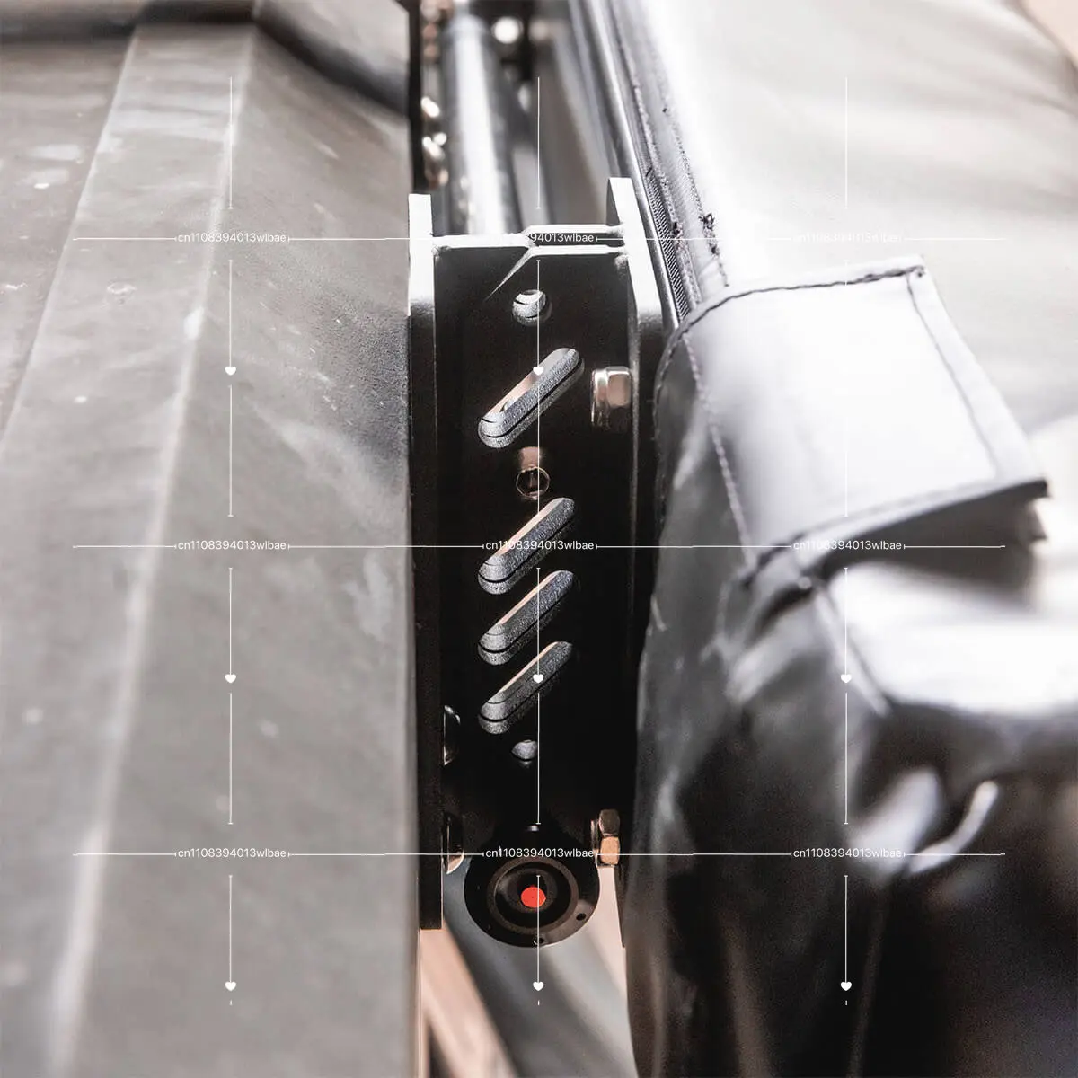 Car Side Tent, Heavy Duty Quick Dismantling Bracket, Car Side Tent Roof Tent Bracket Dismantling and Quick Installation Frame