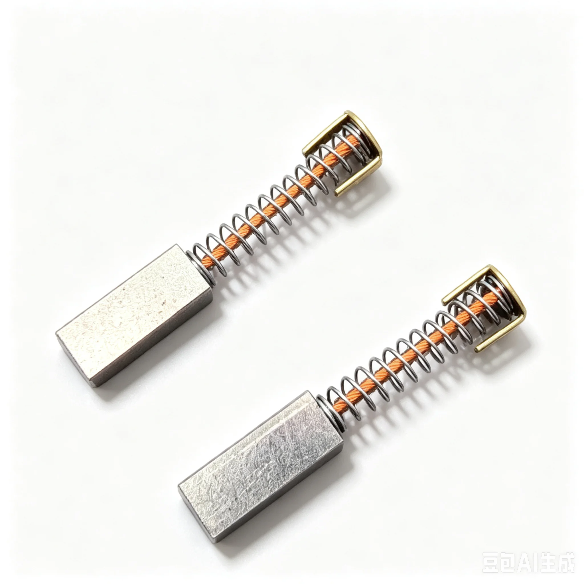 5pcs  Imported servo motor carbon brush 6 * 9 * 16mm silver containing carbon