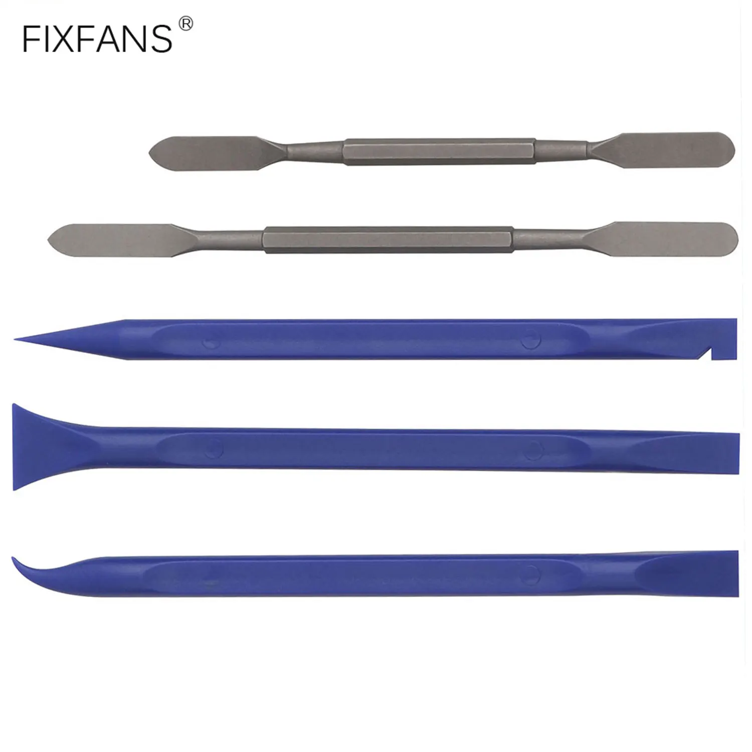 Thin Edge Metal Spudger Anti-static Plastic Spudger Pry Opening Tools Kit for Mobile Phone Screen Removal Laptop Tablet Repair