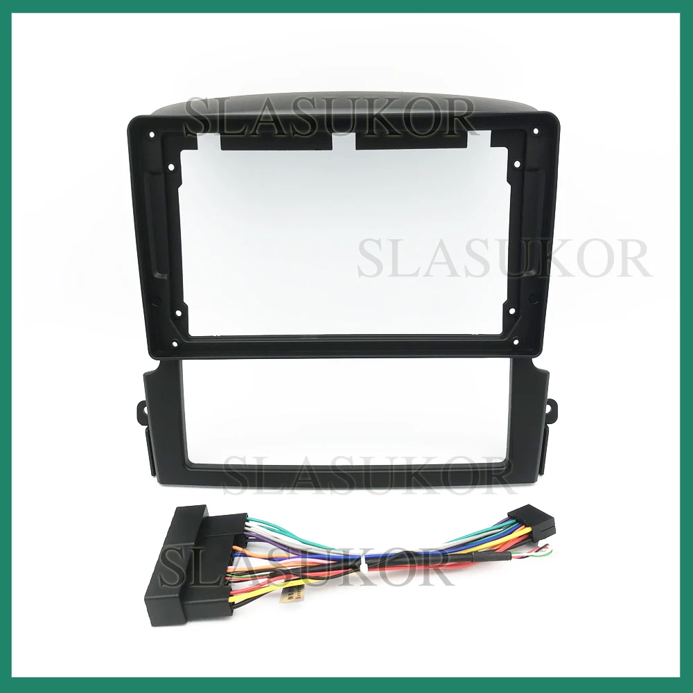 9 Inch For Kia Sorento BL 2002-2011 Car Radio Fascia Car Radio Panel Wire Sleeve Frame Dashboard Original Accessories