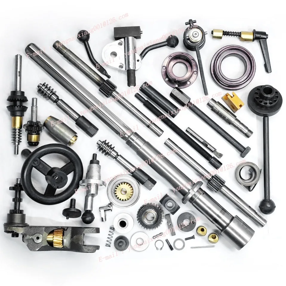 Turret Milling Machine Part B Milling Head Accessories B92-B93 Turbine B08 Gear B28 Triple Gear B133 B134 Cover B186-B189 Worm