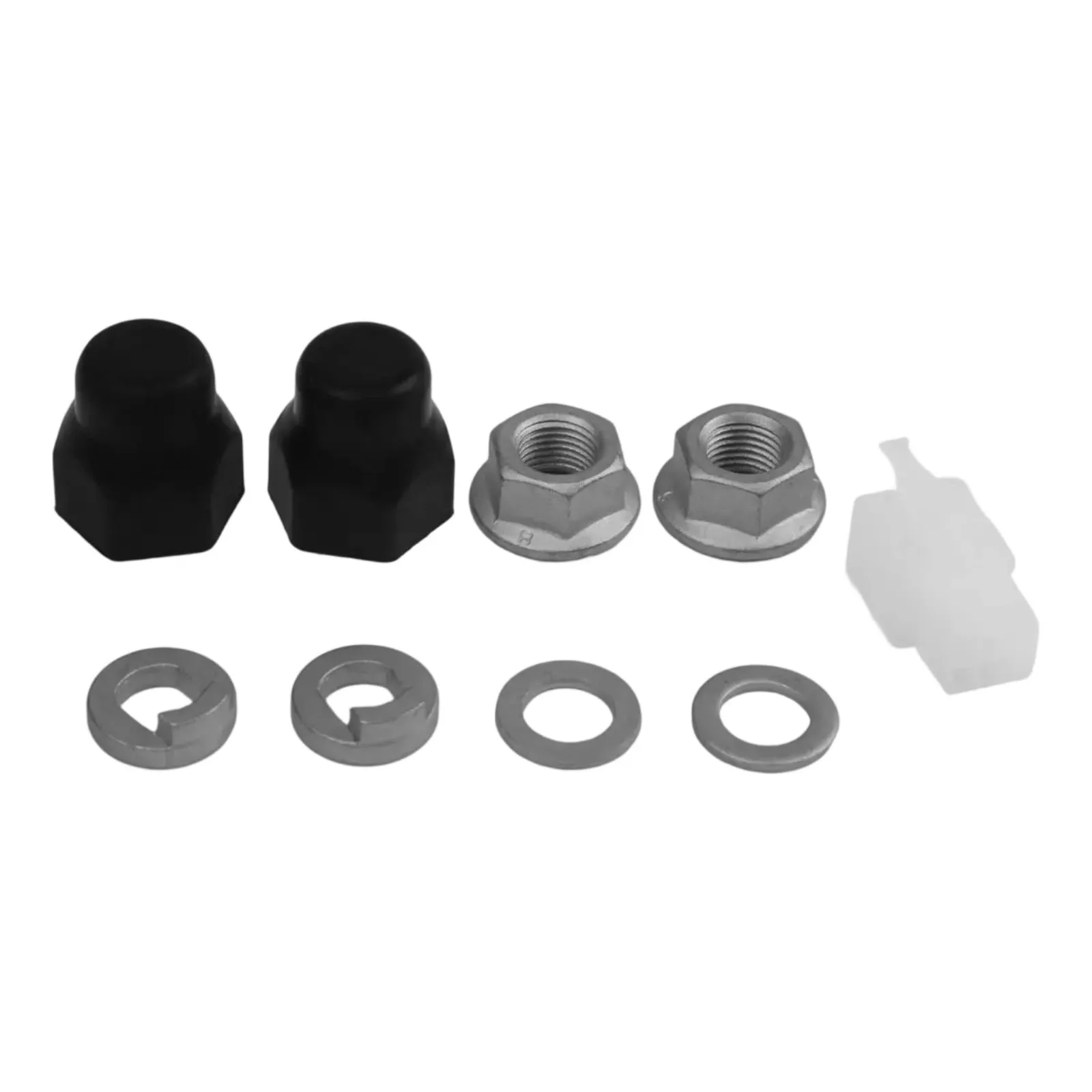 

For Hub Motor Replacement Lock Nut Set Electric Bike Axle Lock Washer Motor Connection Kit Easy Installation Kit