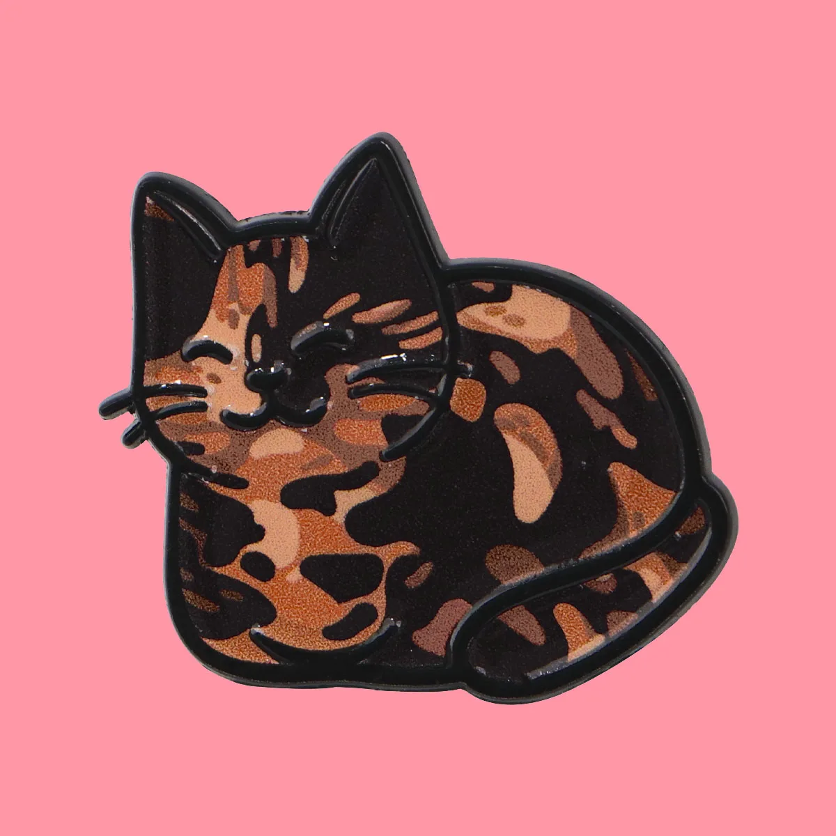 Cute Black Cats Enamel Pin Cartoon Anime Brooch Lapel Pins Badge on Backpack Clothing Accessories Fashion Jewelry Friends Gifts
