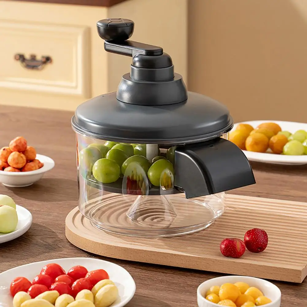 Stainless Steel Blade Peeler Hand-cranked Fruit Peeler Machine with Stainless Steel Blades Skin Remover for Cherry for Grapes