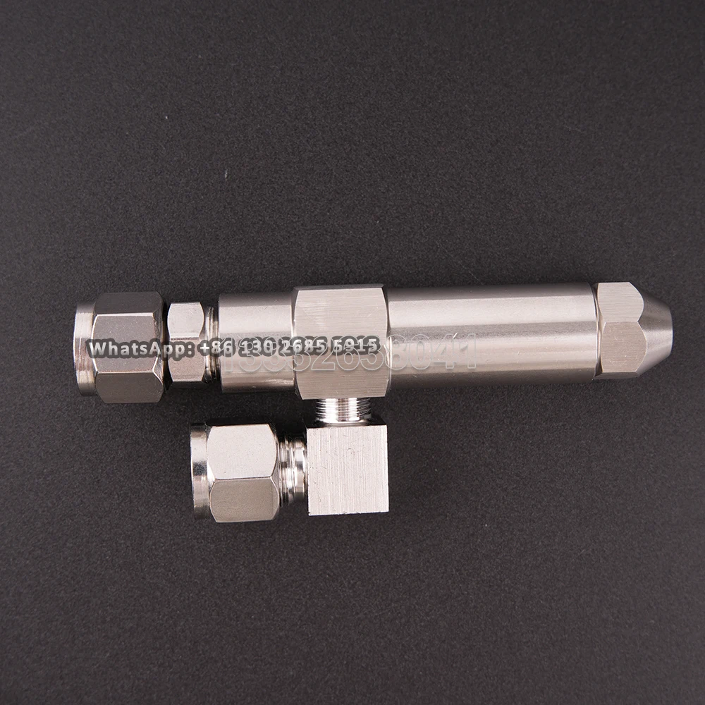 Siphon Full Cone Oil Fuel Nozzle Waste Oil Burner Nozzle, , Air Atomizing Sprayer Diesel Heavy Oil Stainless Steel Nozzle Burner