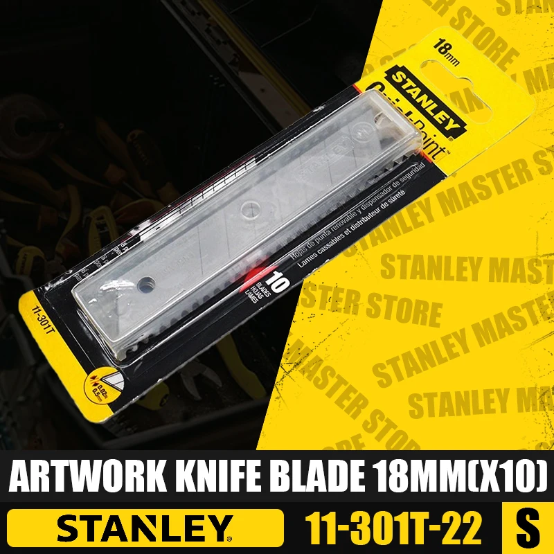 STANLEY 11-301T-22/11-300T-22/11-718T-11C/11-301T-11C Knife Blades Replacement Blades Wallpaper Cutter Open Box Paper Cutter