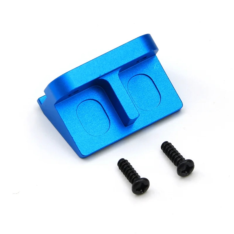 A04F-RC Auto In Lega di Alluminio Integrato Anteriore Anti-Collisione Parti Kit Per Tamiya WR02/GF01/G601 RC Auto Accessori di Aggiornamento