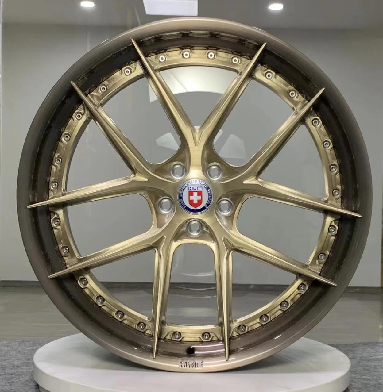 

Suitable for 18/19/20 inch HRE Duplex Forging Suitable for Mercedes-Benz Audi BMW Mustang Porsche Land Rover Tesla