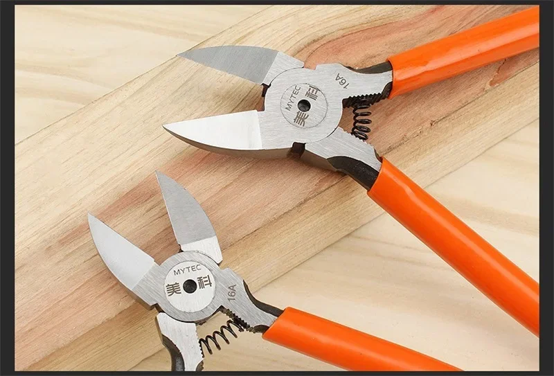 5/6 zoll Diagonal Zangen Multifunktionale Elektrische Draht Kabel Schneider Schneiden Side Snips Flush Nipper Hand Werkzeuge – Detail 9