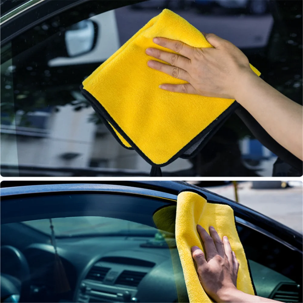 Car Towel auto Cleaning Drying Cloth for Jeep Cherokee 5 KL KK Commander Grand Cherokee 4 WK2 Car Accessories