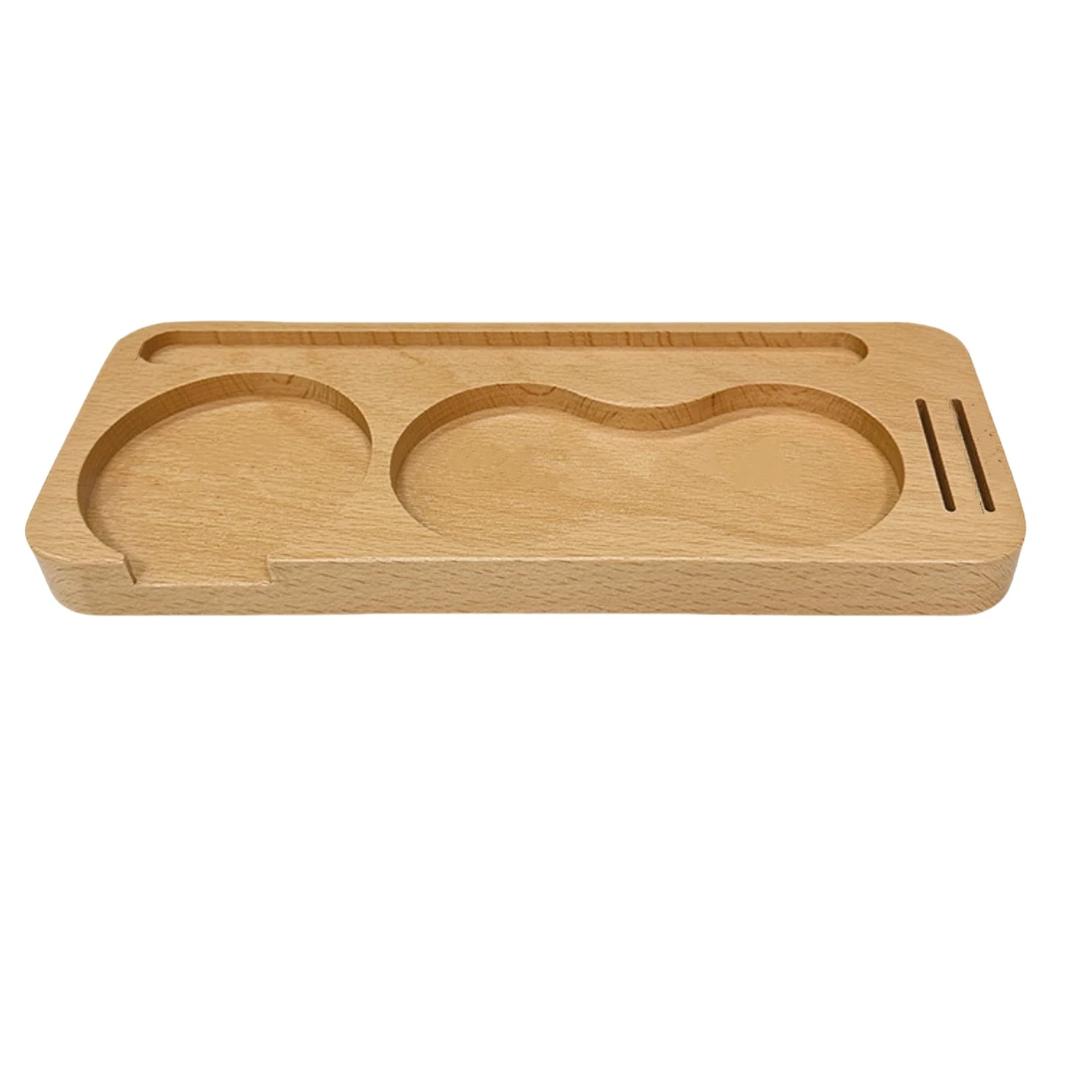 Beech Wood Tamper Holder Coffee Tool Distributor Compact And Lightweight Easy To Carry Easy To Store For Coffee Machines