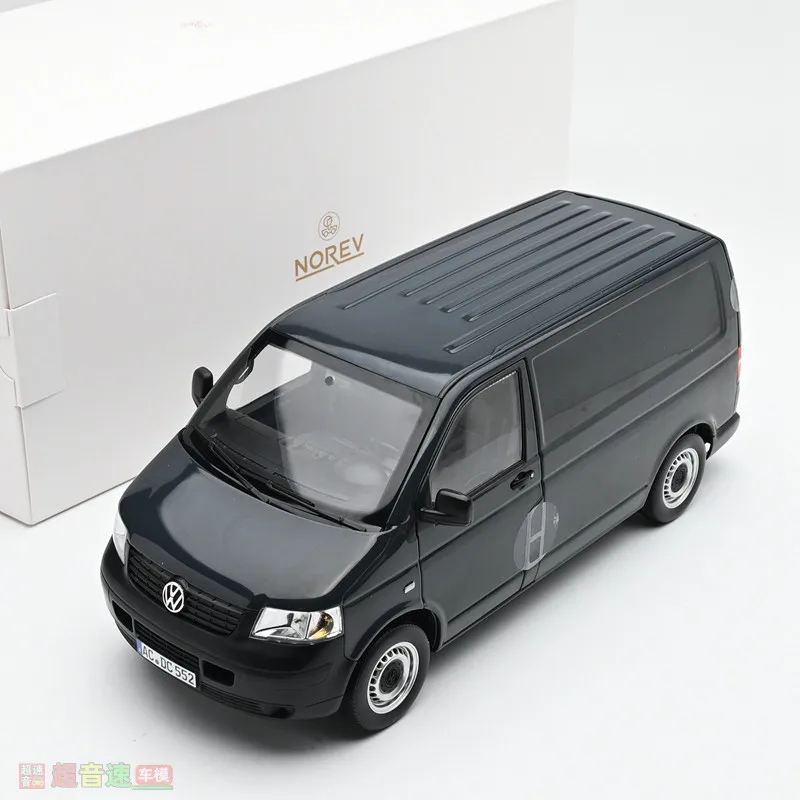 

NOREV 1:18 VW Transporter T5 VAN simulation alloy car model, a festival gift for friends, an adult collectible decorative item.