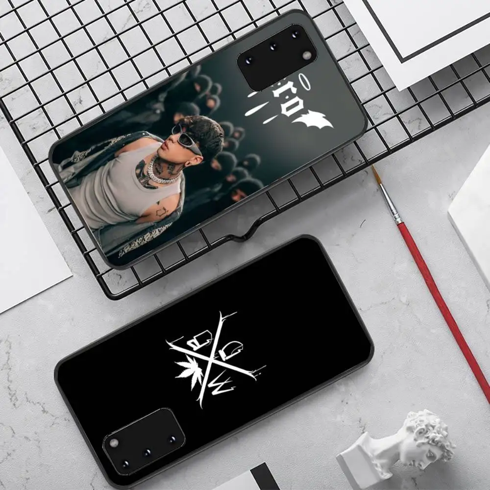 C.R.O Crocraxker Rapper Phone Case For Samsung S 24 Fe 25 Ultra Plus 20 Lite 21 30 22 23 24 22 Ultra 5G Fundas