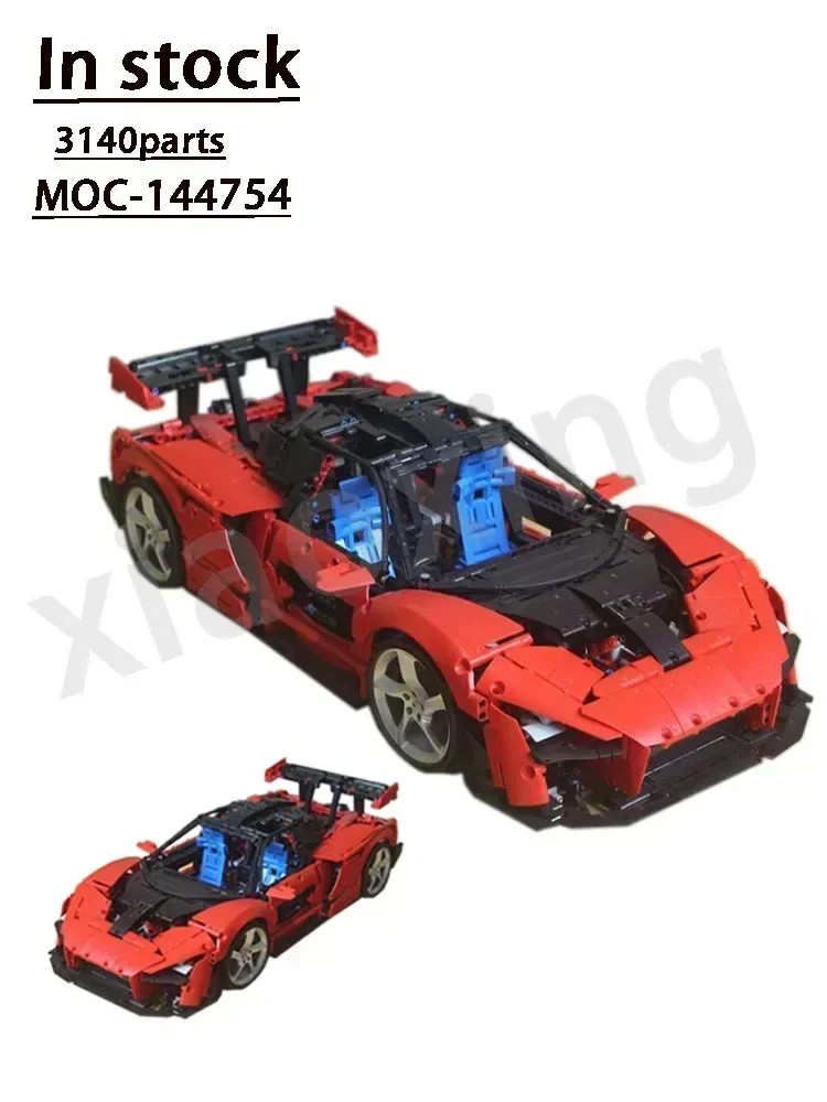 42143 Klassischer Sportwagen, kompatibel mit MOC- 144754   Neues Supercar-Bausteinmodell 3140, Teile für Erwachsene und Kinder, Geburtstagsspielzeug, Geschenk