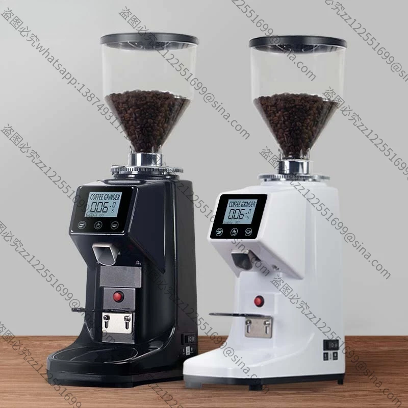 Suitable for Coffee Grinder, LCD Touch Screen Version Quantitative Grinder, Italian Coffee BeanGrinder,