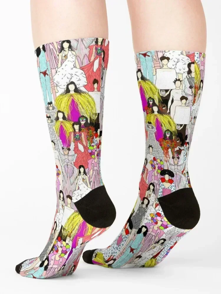 Bjork-A-thon Socks kids Toe sports moving stockings essential Socks For Women Men's