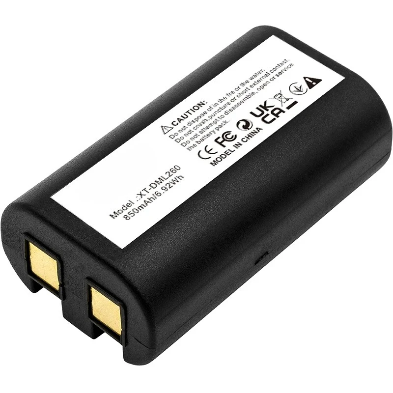 850mAh Portable Printer 850mAh Battery For 3M 14430 S0895880 W003688 DYMO 1758458 PL200 260P 280 PnP LabelManager 260 S0915380