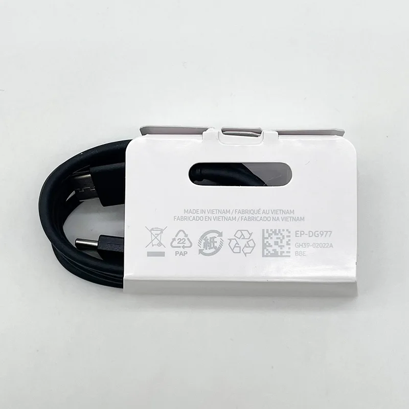 Samsung 3A 1M USB Typ C Kabel PD 25W Superschnelles Ladekabel für Galaxy S25 S24 S23 S22 S21 S20 FE Note 20 10 Ultra A72 A52 A55 – Detail 3