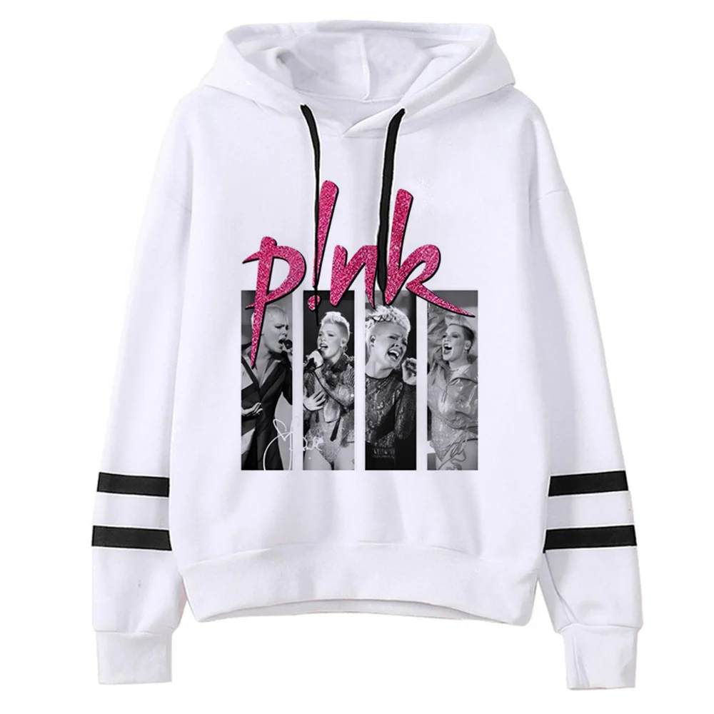 Pink p Nk hoodie modern style kawaii youthful harajuku anime women hoddie harajuku winter comic modern style