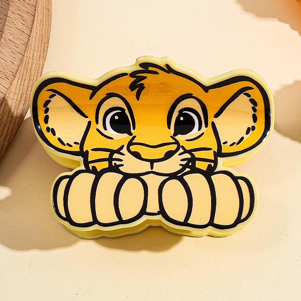 O acessório de cabelo da jovem imagem Simba na "O Rei Leão" da Disney, um prendedor de cabelo multifuncional