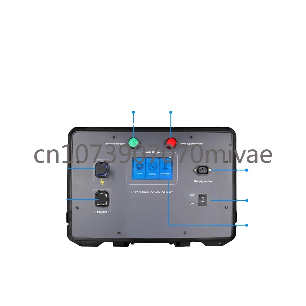 ES7050 High Voltage Network Grounding Fault Detector Distribution Line Fault Finder Line Grounding Fault Tester