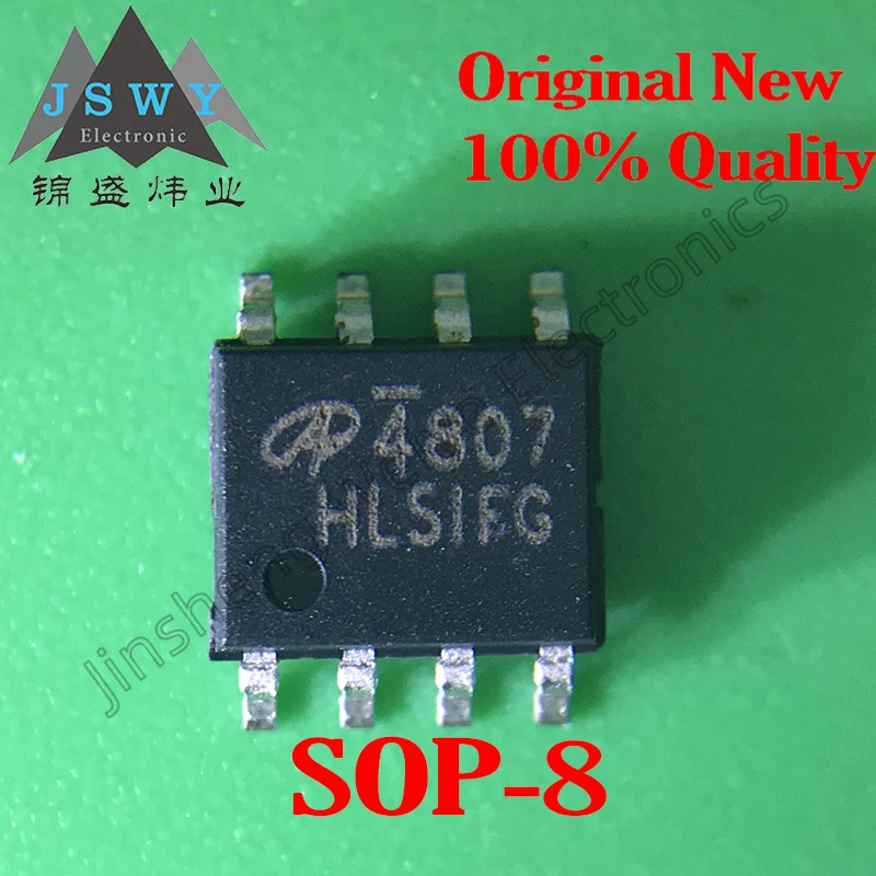 

10~30PCS AO4807 4807 SMD SOP8 MOS FET Double P-Channel 6A 30V 100% Brand New Original Large Stock