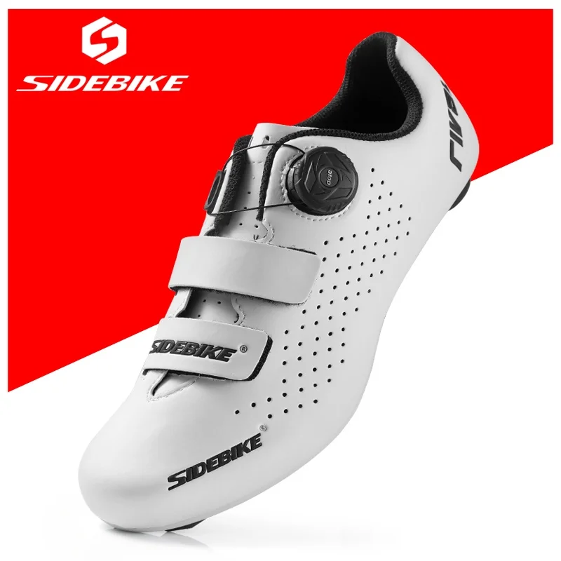 

Sidebike new cycling shoes road men racing road bike shoes self-locking atop bicycle speakers athletic ultralight professional