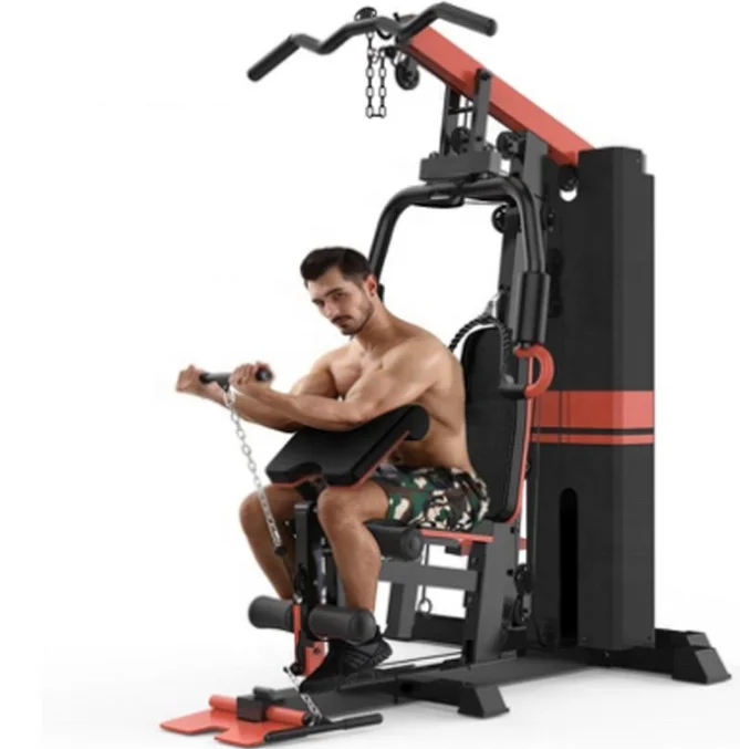 

Home Gym Multi-Function Integrated Trainer Single Station Exercise Equipment for Bodybuilding Fitness New Strength Fitness