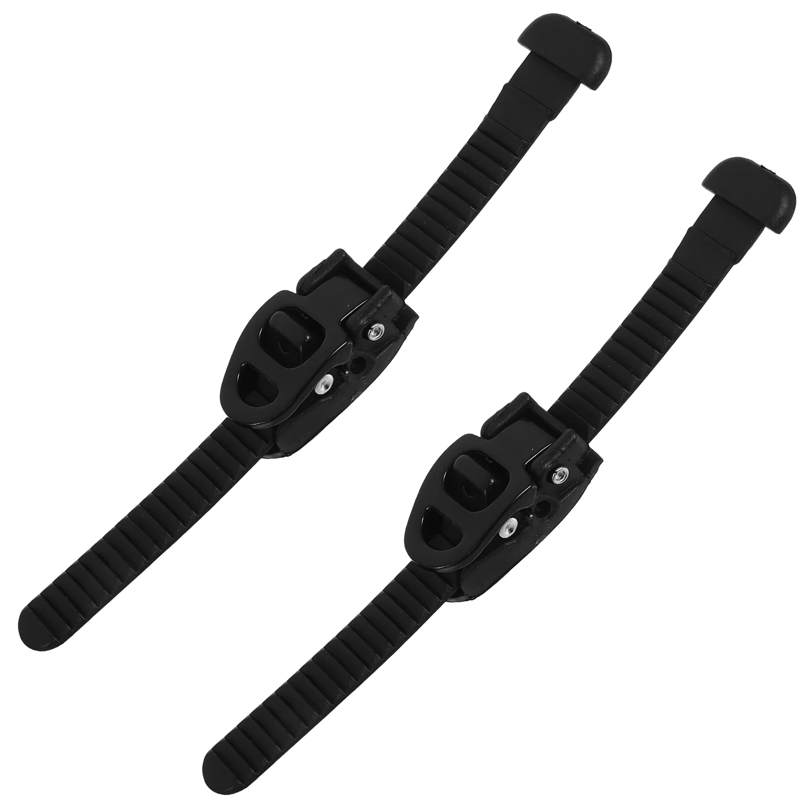 2 Sets Skate Buckle Roller Straps Supplies Skateboard Ice Skates Replaceable Buckles Pvc Skating Shoes Fixing