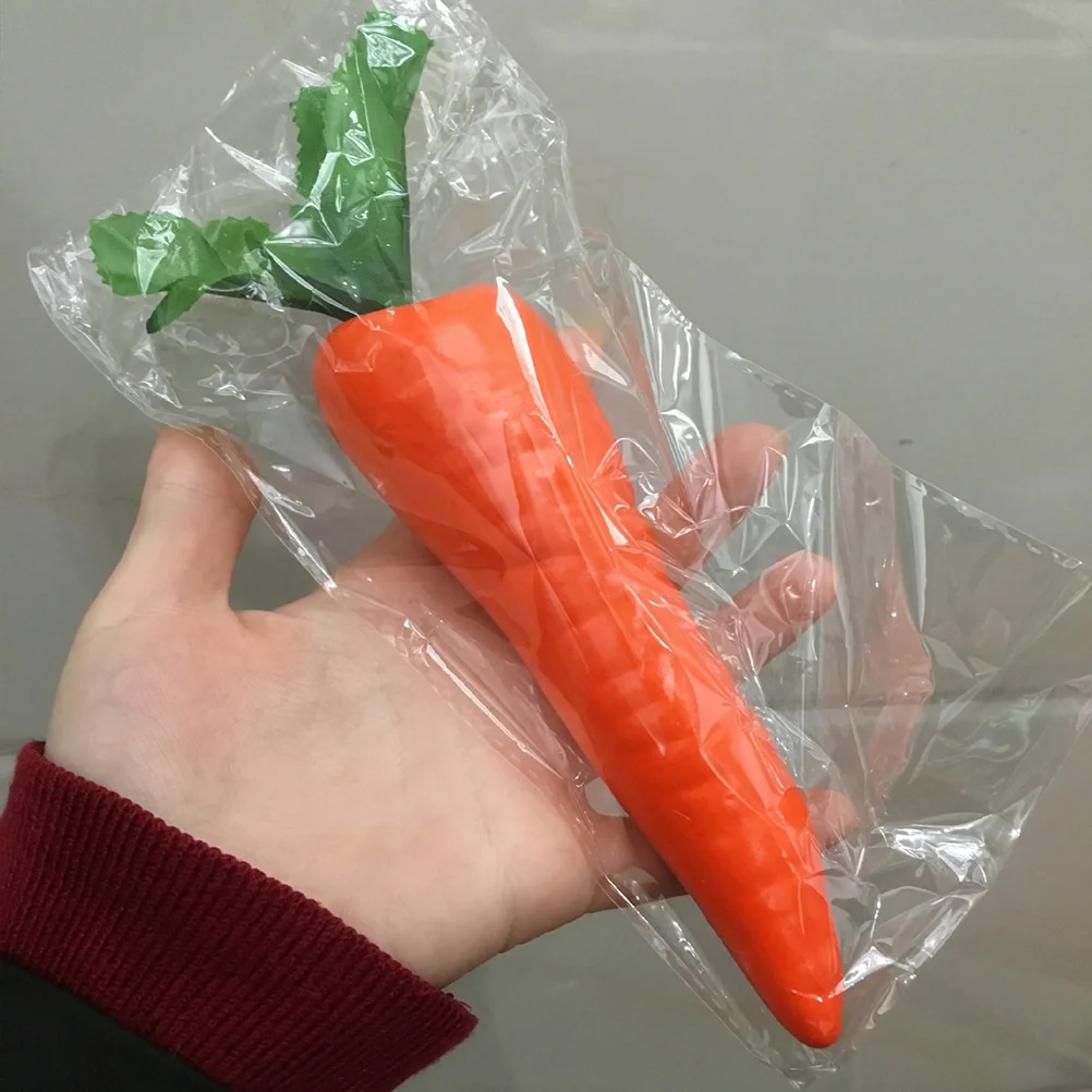 Carrot Hanging Figurines Photo Props Model Artificial Carrots for Crafts Lifelike Fake