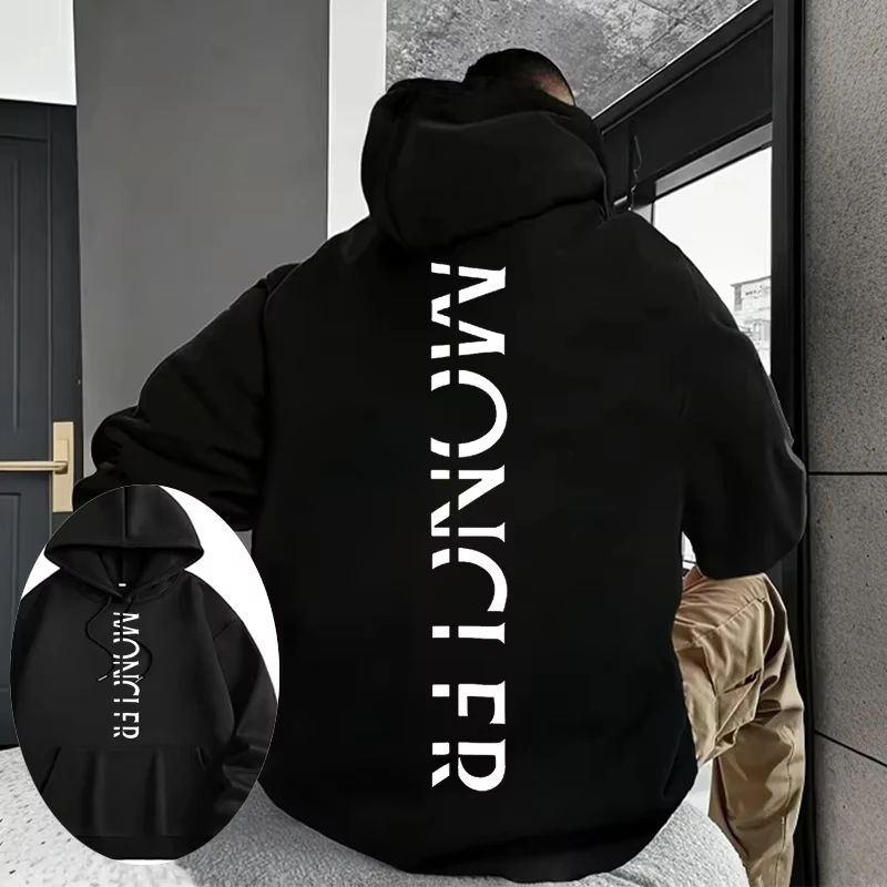 

25 Autumn and Winter trendy hooded sweatshirts for both men and women, loose and fitted sweatshirts with prints