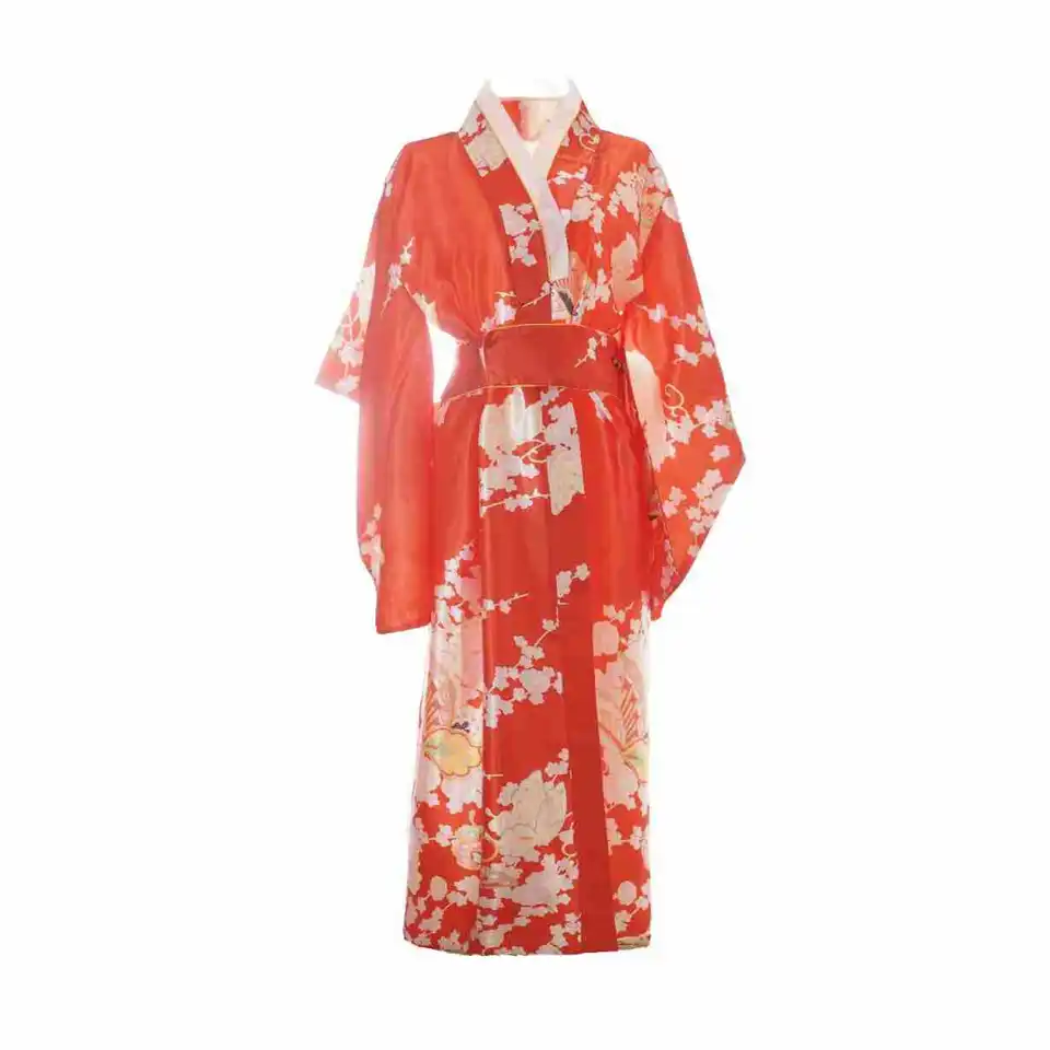 GRACEART Japanse Kimono Robe Anime Cosplay Kostuum Jurk, Blauw, S