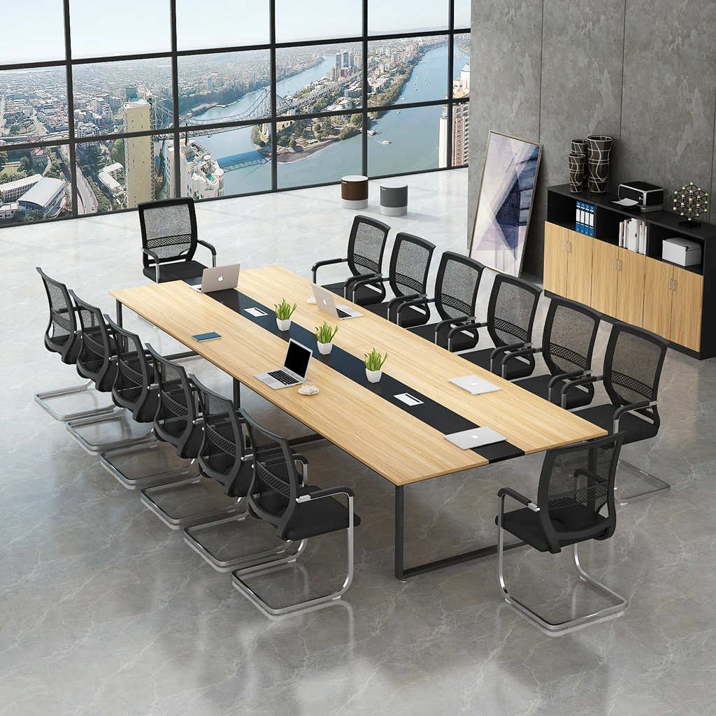 Современная офисная мебель, стол для конференц-зала, настольный стол, стол для встреч, длинные конференц-столы и стулья
