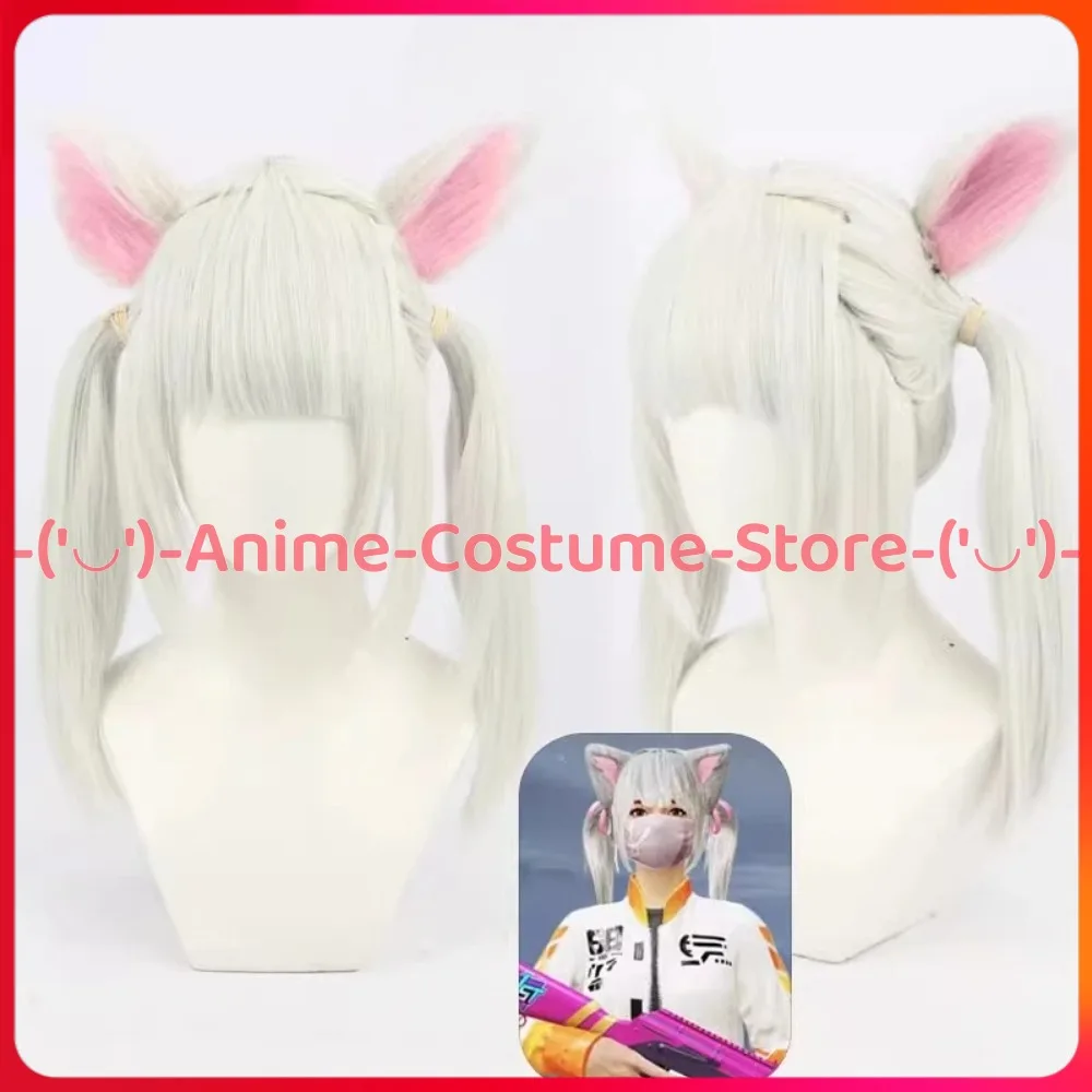 

Game for Peace Cosplay Wig Anime Character Halloween Carnival Party Costume Wigs Heat Resistant Synthetic Hair