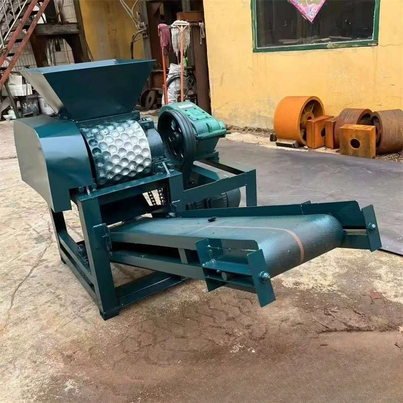 New type of cow dung briquetting machine, pulverized coal surface toner iron