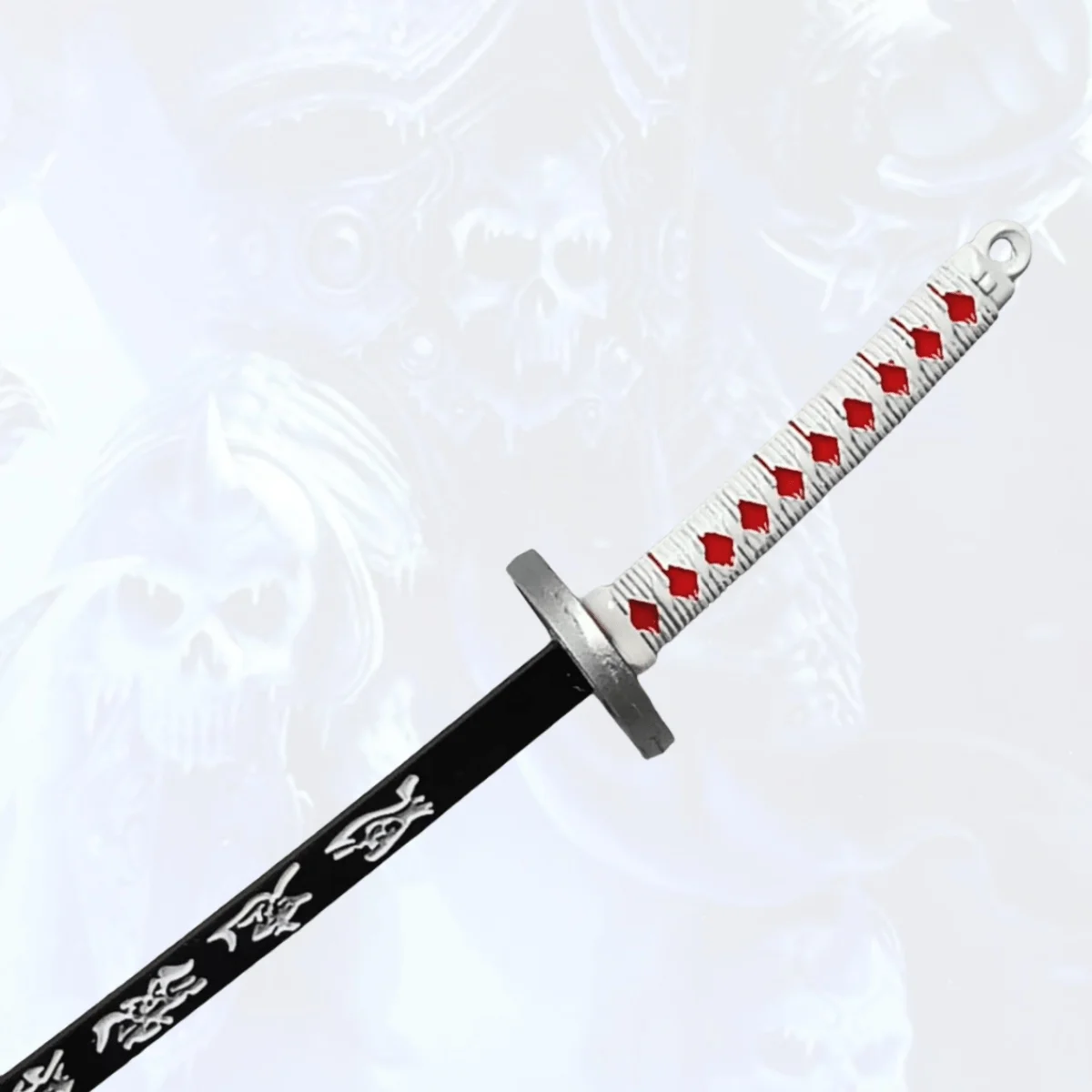 5.9inch Black Blade Metal Katana Sword Japanese Katana Sabre Original Samurai Sabre Ninja Knife Cosplay Accessories Prop Toy