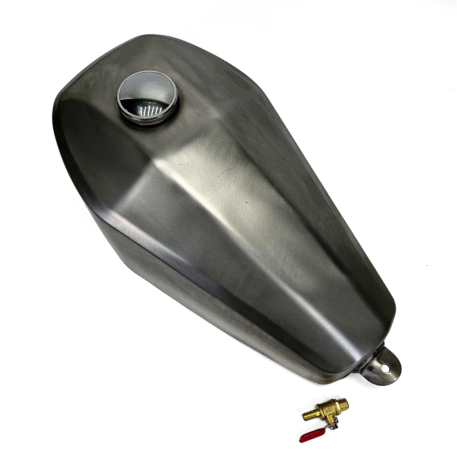 Motorcycle 10L Petrol Gas Fuel Tank For Honda Steed 400 600 Shadow VLX600 VT600 Harley Sportster XL Softail Yamaha DragStar 650 view 3