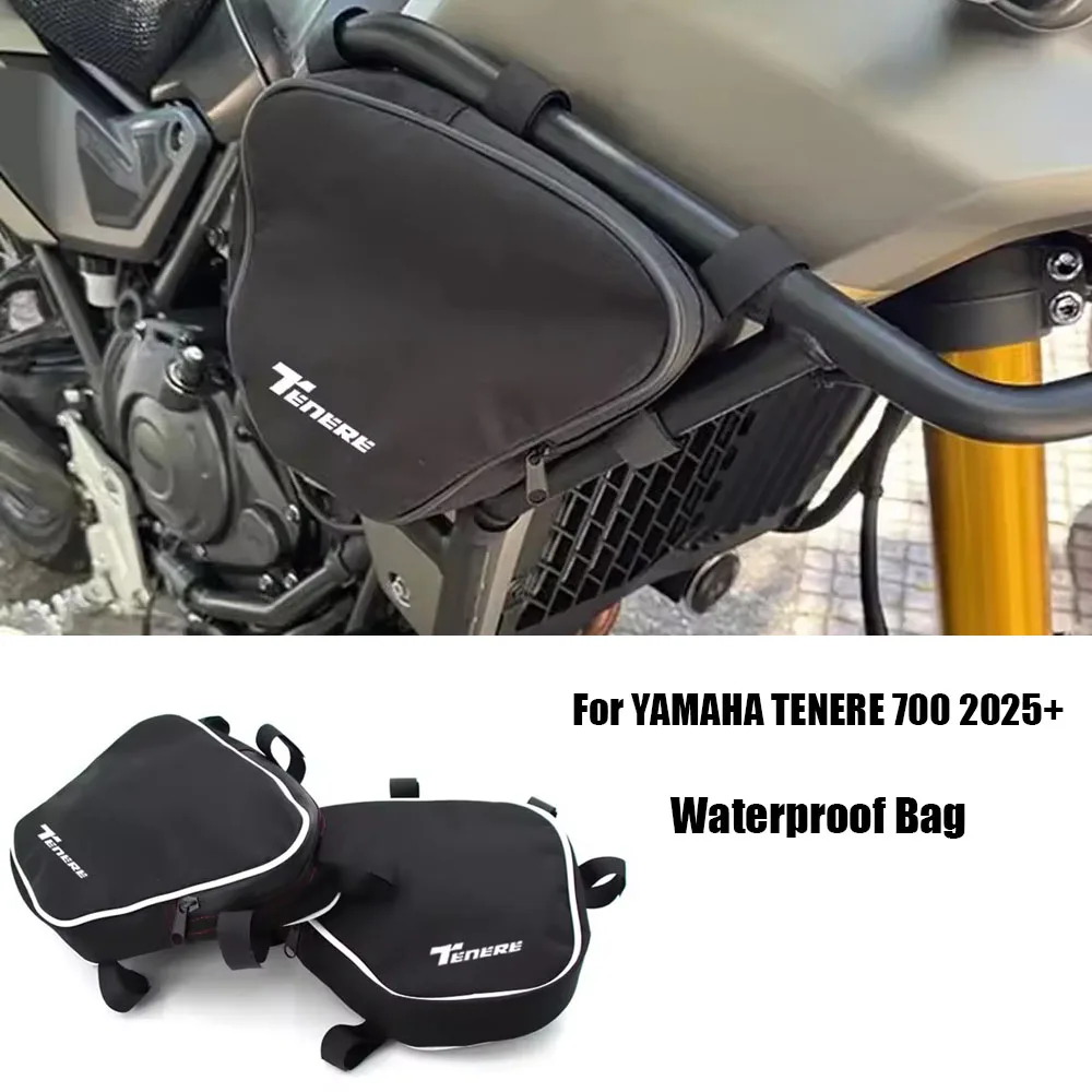 TENERE 700 T7 T700 Accessories Original Bumper Repair Tool Placement Bag For YAMAHA T700 Frame Crash Bars Waterproof Bag 2025+