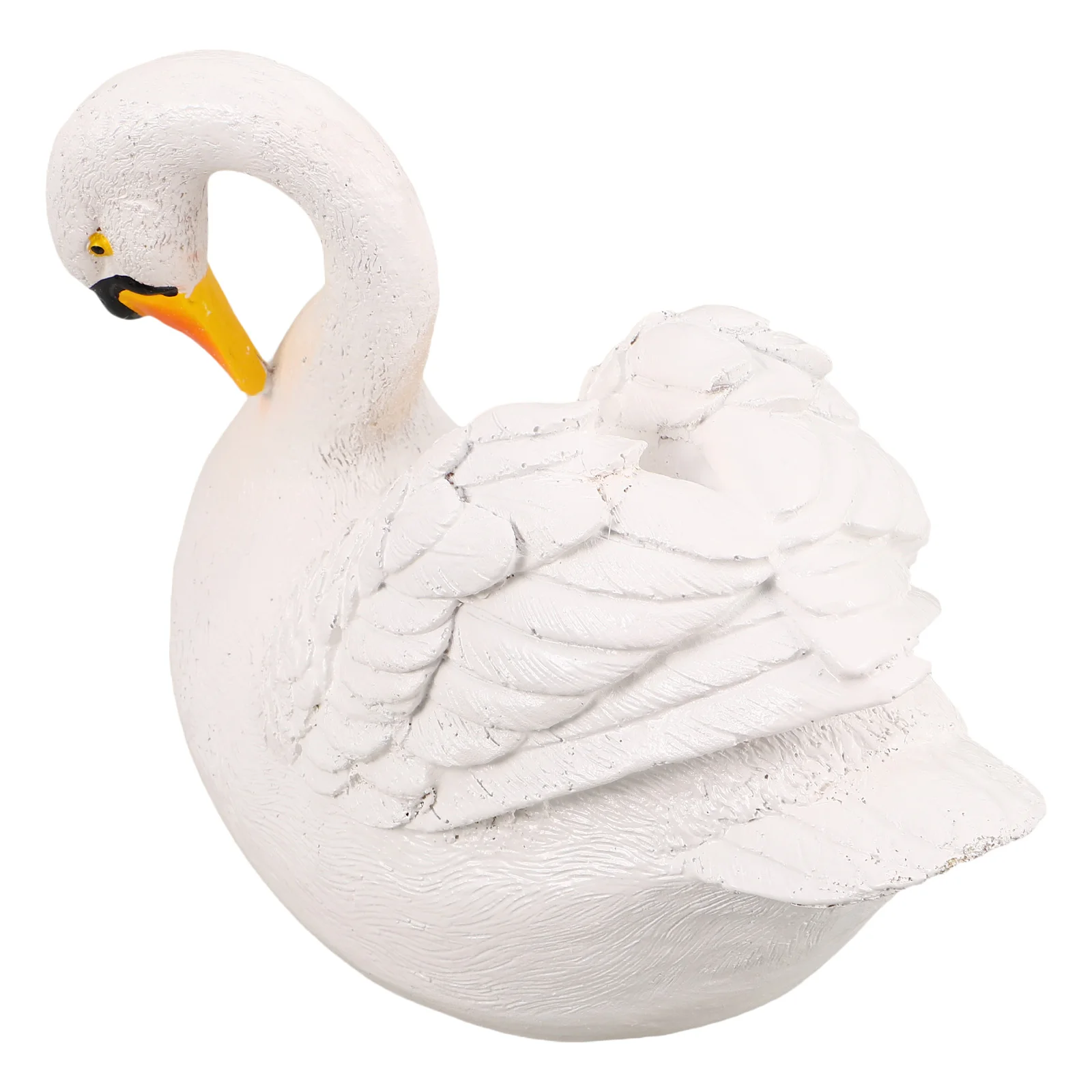 

Elegant Outdoor Swan Sculpture Realistic Design Weather Resistant Garden Decor for Pond Courtyard Lawn Landscape Swan Statue